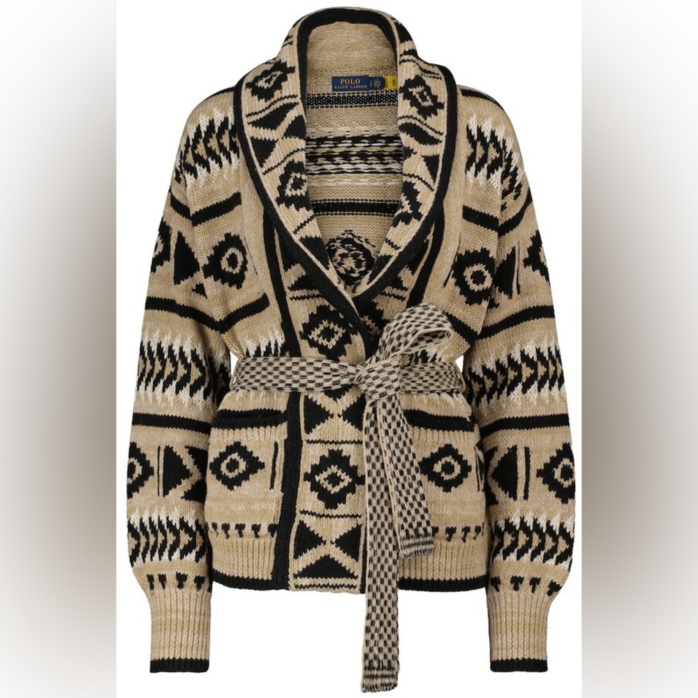 Polo Ralph Lauren Linen and cotton-blend cardigan